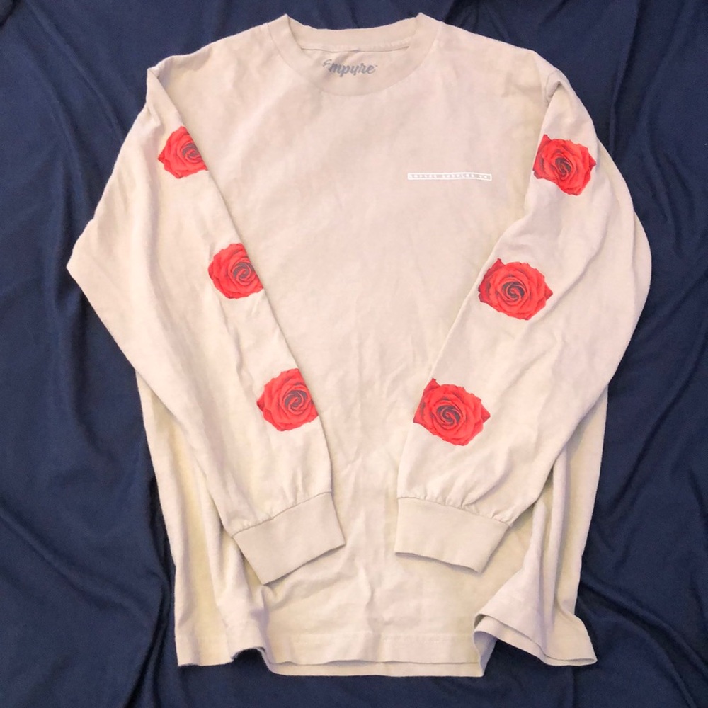 ~EMPYRE VERTIGO ROSE~Long Sleeve T-shirt(medium)